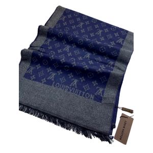 Шарф мужской теплый 711211 синий