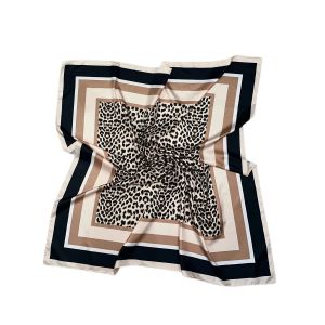 Шелковый платок TORIOLLI леопардовый 20022500