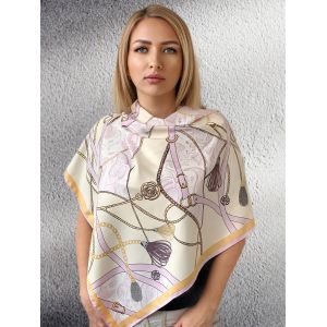 Шелковый платок TORIOLLI бежевый 30012303