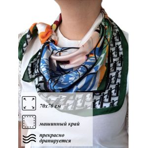 Шелковый платок TORIOLLI разноцветный 269231