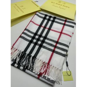 Шарф мужской  Burberry белый 03112503