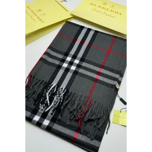 Шарф мужской  Burberry серый 03112501