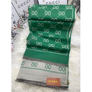 Палантин GUCCI зеленый 02092400