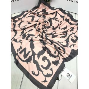 Платок женский серый розовый GIVENCHY 070928