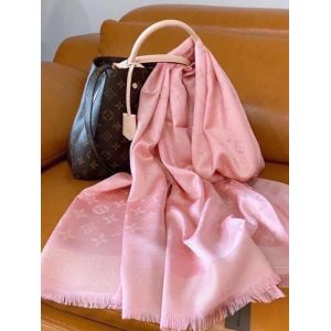 Палантин брендовый  розовый  14072306