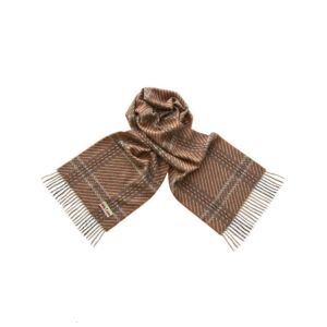 Шарф мужской кашемир Tranini 30683 коричневый