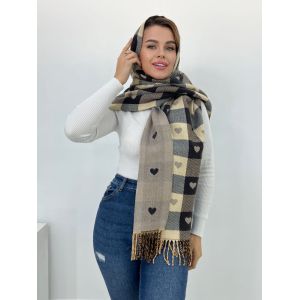 Палантин женский TORIОLLI  теплый коричневый 11092300