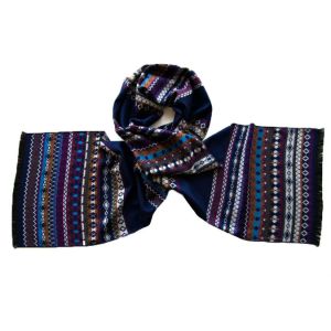 Кашне мужское Tranini  0512 синий