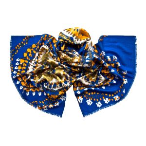 Палантин Tranini из шёлка и шерсти 0677