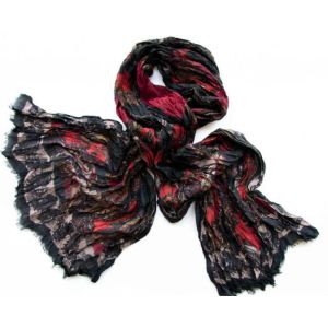 Палантин женский Tranini  из жатого хлопка, 0217