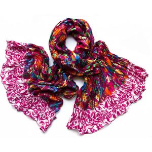 Палантин женский Tranini  из жатого хлопка, 0587