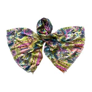 Палантин Tranini из шёлка и шерсти 0178