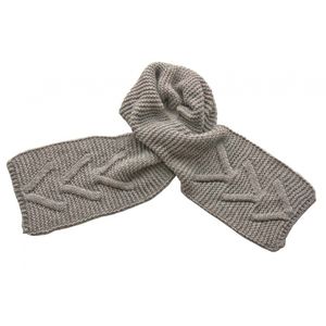 Шарф женский крупной вязки Tranini 7055  ART-1575  из альпаки и шерсти