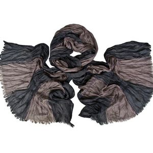 Мужской жатый шарф Tranini 0451 PAL 2 из хлопка с вискозой