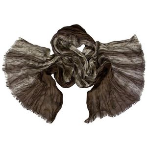 Мужской жатый шарф Tranini 0479 PAL 2 из хлопка с вискозой