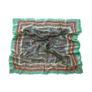 Платок хлопковый Tranini мята 0027