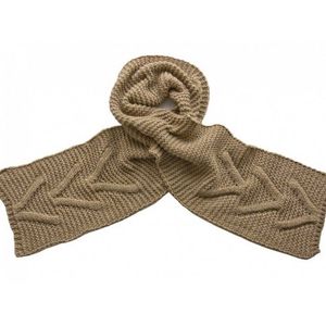 Шарф женский крупной вязки Tranini 7052 ART-1575  из альпаки и шерсти