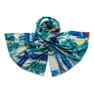 Палантин Tranini из шёлка и шерсти 1651