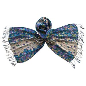 Палантин Tranini из льна и вискозы  1327