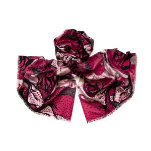 Палантин Tranini из шерсти и шелка  0201