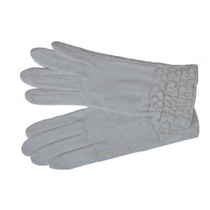 Перчатки  женские Tranini из шерсти белый 03210