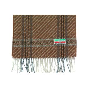 Шарф мужской кашемир Tranini 30683 коричневый