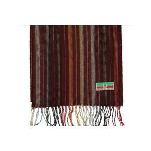 Шарф мужской  Tranini из шерсти 30702   коричневый