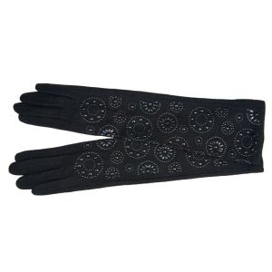 Перчатки удлиненные женские Tranini из шерсти 40802