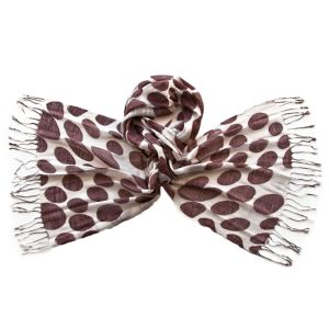 Палантин Tranini из льна и вискозы  1151