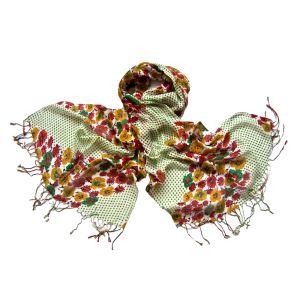 Палантин Tranini из льна и вискозы  0821