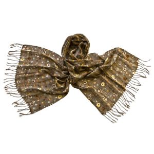 Палантин Tranini из льна и вискозы 1376