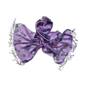 Палантин Tranini из льна и вискозы 0867