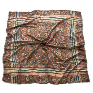 Платок шерстяной Tranini коричневый 0277