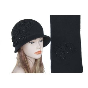 Комплект женский Tranini шляпа и шарф 0162