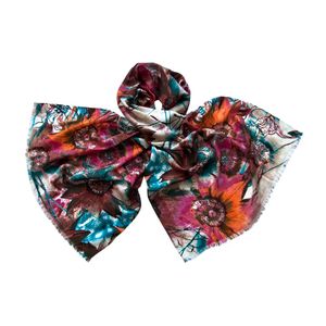 Палантин Tranini из шёлка и шерсти 0003