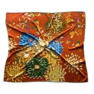 Платок женский Tranini шёлковый 90*90 2551