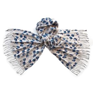 Палантин Tranini из льна и вискозы  1201