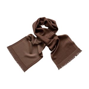 Шарф мужской шерстяной Tranini  коричневый 01121