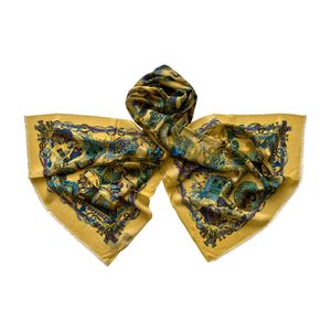 Палантин Tranini из шерсти и шелка 0476