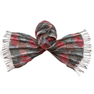 Палантин Tranini из льна и вискозы  1127