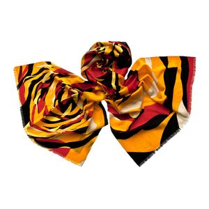 Палантин Tranini женский шерстяной желтый 0877