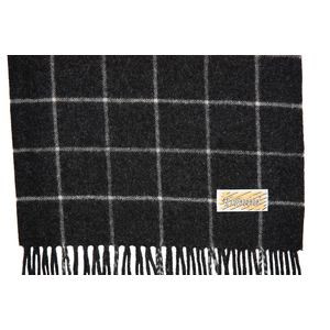 Шарф мужской кашемир Tranini 30421 черный