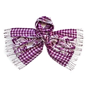 Палантин Tranini из льна и вискозы  1226