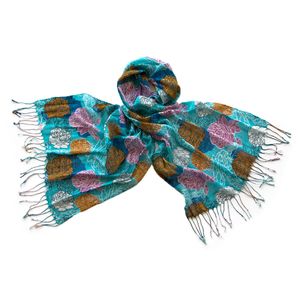 Палантин Tranini из льна и вискозы   1126