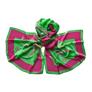 Палантин женский шёлковый Tranini  1152