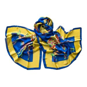 Палантин женский шёлковый Tranini  1155