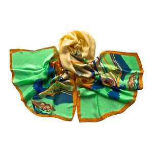 Палантин женский шёлковый Tranini  1053