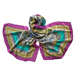 Палантин женский шёлковый Tranini  1202