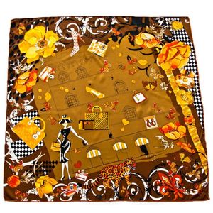 Платок шелковый Tranini 3301