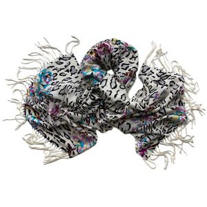 Палантин Tranini 0177 PAL 7  шелк и  шерсть